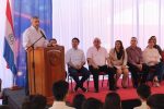 Ministro Colmán acompañó inauguración de mejoras en escuela de Coronel Oviedo